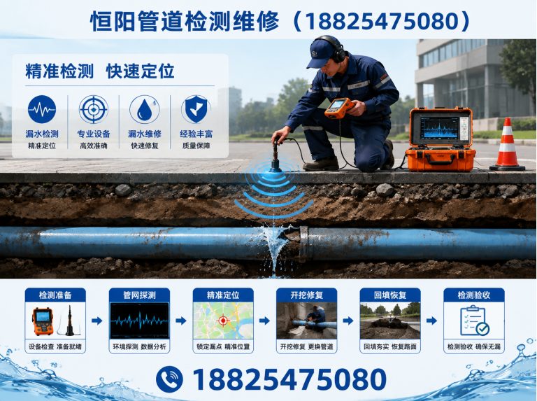 惠州管道维修展示图